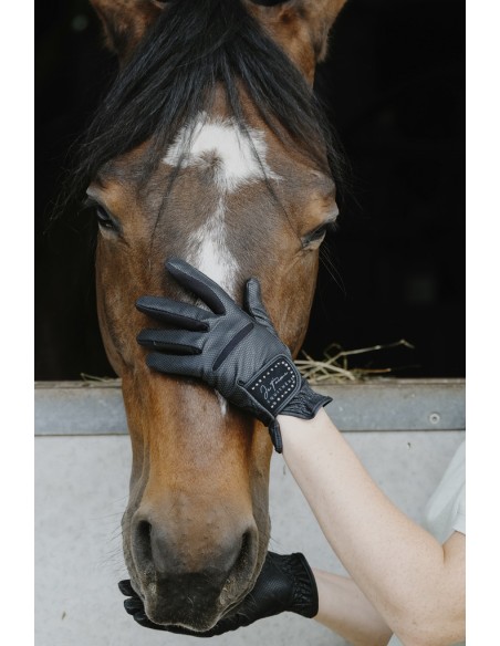 Je t'aime EQUITHÈME - Strass - Reithandschuhe