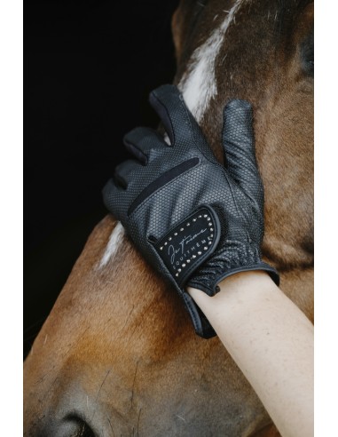 Je t'aime EQUITHÈME - Strass - Reithandschuhe