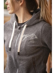 SWEAT TRESSY FLOCK GRIS 2