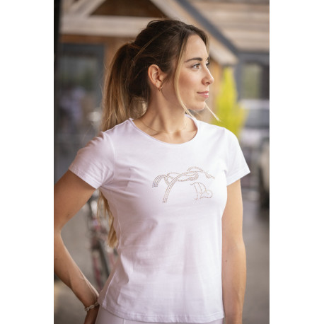 T-shirt PENELOPE "Iconic Strass"