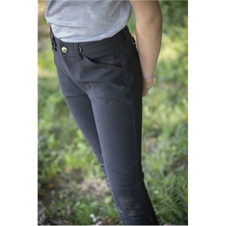 Pantalon d'équitation EDEN BY PL "Élégance" blanc