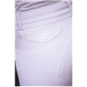 Pantalon d'?quitation EDEN BY PL "?l?gance" blanc