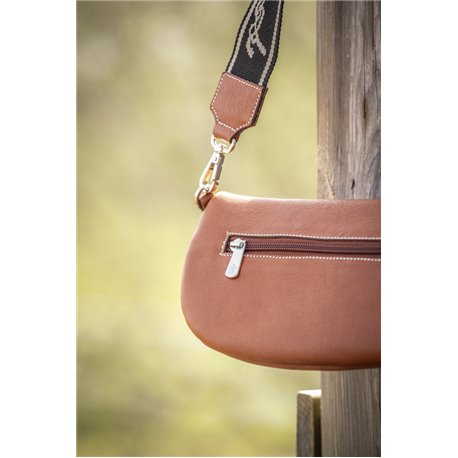 Sac banane "Smile" SMILE COGNAC
