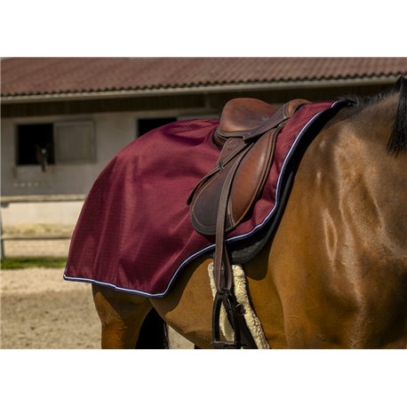 EQUITH?ME 1200D fleece Nierendecke, Geschnitten
