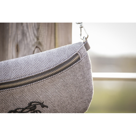 Sac banane PENELOPE "Chevron"