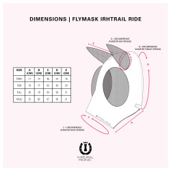 Fliegenmaske Trail ride 2