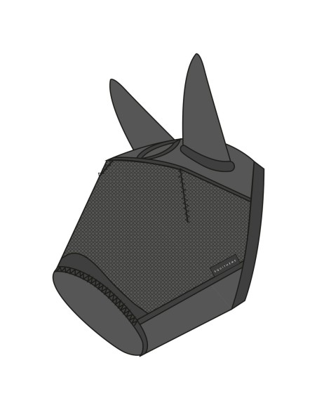 Masque anti-mouches/ anti-UV EQUITHÈME - Doux