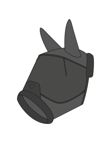 Masque anti-mouches anti-UV EQUITHÈME - Teddy