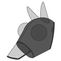 EQUITH?ME - Lycra - Fliegen-/UV-Maske + Nase