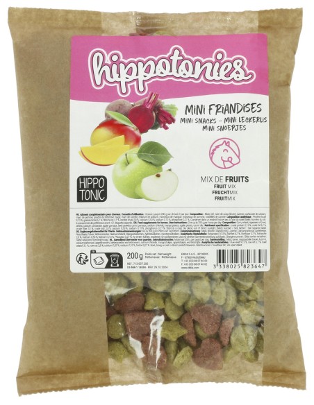 Mini friandises HIPPOTONIC - Hippotonies, mix de fruits