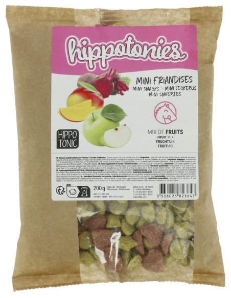 Mini friandises HIPPOTONIC - Hippotonies, mix de fruits