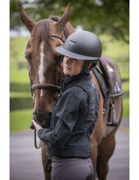 Casque PENELOPE visi?re longue mat et brillant
