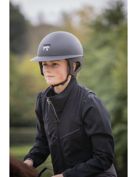 Casque PENELOPE visi?re longue mat et brillant