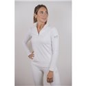POLO TOSCANE ML BLANC