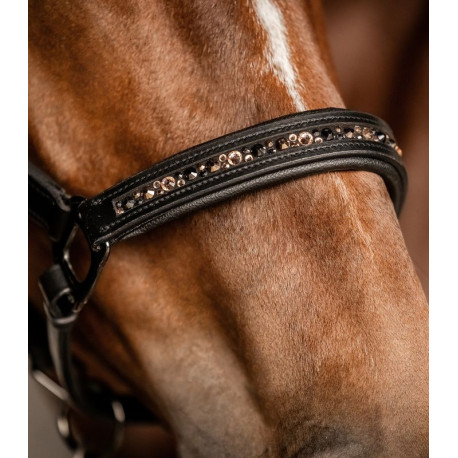 X-Line Licol en cuir Crystal
