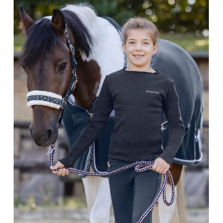 T-shirt ? manches longues Lucky Merle, pour enfants