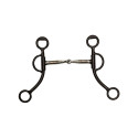 MORSE NOIR AVEC BOUCHE EN ACIER INOXYDABLE 12,5