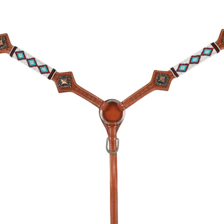 WESTERN-JAGDHALSBAND NATUR