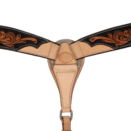 WESTERN-JAGDHALSBAND FLORAL