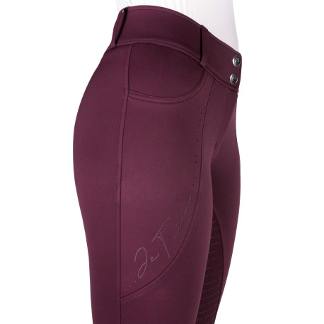 Pantalon Je t'aime EQUITHÈME - Elsa - Fond silicone
