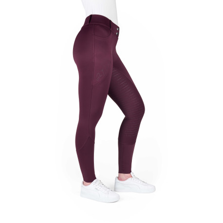Pantalon Je t'aime EQUITHÈME - Elsa - Fond silicone