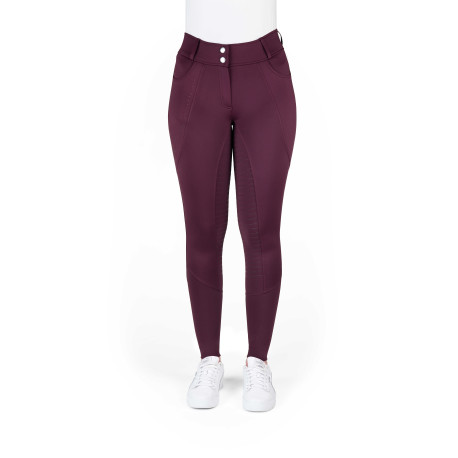 Pantalon Je t'aime EQUITHÈME - Elsa - Fond silicone