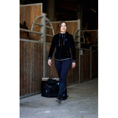 Pantalon Je t'aime EQUITHÈME - Elsa - Fond silicone