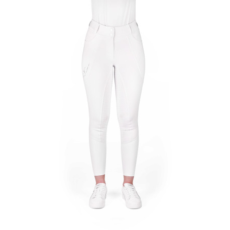 Pantalon Je t'aime EQUITHÈME - Elsa - Fond silicone