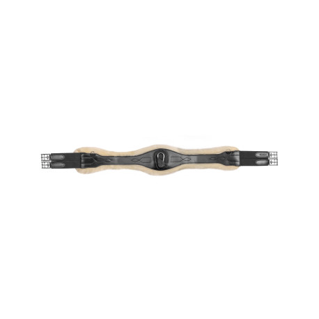 Waldhausen Ledersattelgurt mit ECO Wool