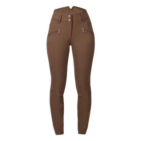 Reithose -Rosegold Sparkle- Style Sil.-Vollbesatz