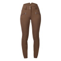 Reithose -Rosegold Sparkle- Style Sil.-Vollbesatz