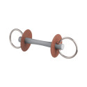 beris Mors de filet avec canon Comfort, anneau 6cm