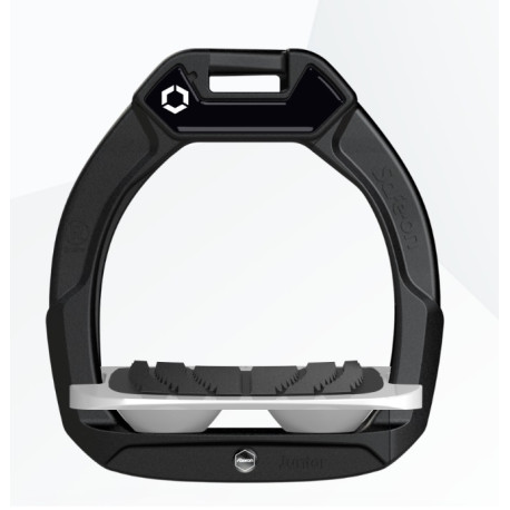 FLEX-ON PAIRE D’ÉTRIERS SAFE-ON JUNIOR NOIR