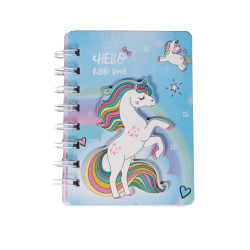 Carnet de notes mini - Licorne 2