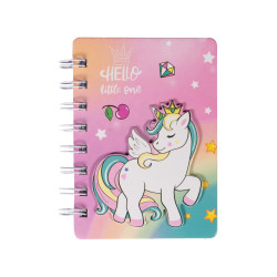 Carnet de notes mini - Licorne