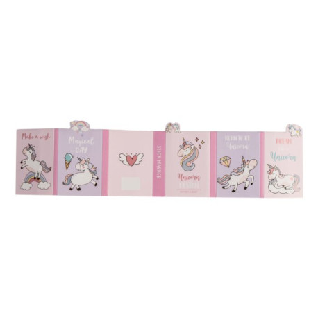 Carnet de notes mini - Licorne