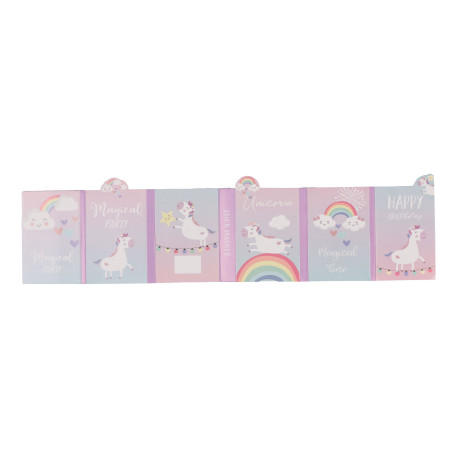 Carnet de notes mini - Licorne