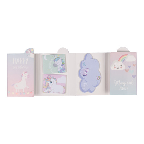 Carnet de notes mini - Licorne