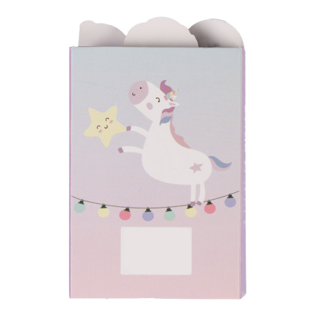 Carnet de notes mini - Licorne