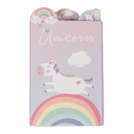 Carnet de notes mini - Licorne