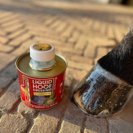 KEVIN BACON'S Huföl – Flüssiges Hufpflegemittel mit Glitzer, GOLD