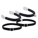 Éperons enfant IRH Basic 15 mm avec revêtement silicone