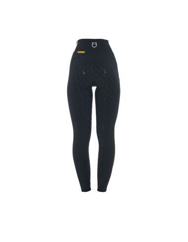 LEGGINGS S SLIM FIT STRASS SCHW.