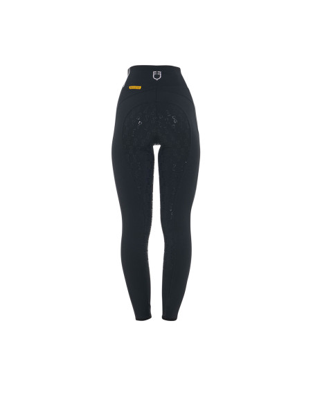 LEGGINGS S SLIM FIT STRASS SCHW.