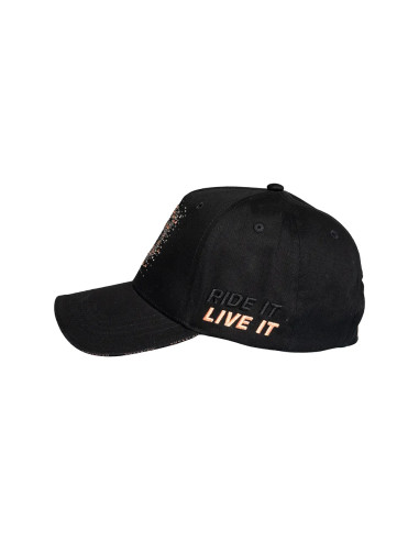 CASQUETTE NR EQUESTRO STRASS