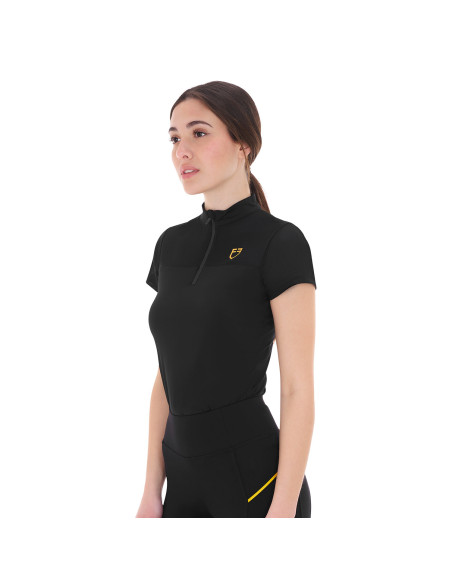 POLO ENTR. S MESH NOIR