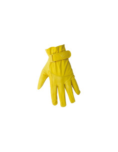 WESTERN-Handschuh aus weichem Leder mit Klettverschluss