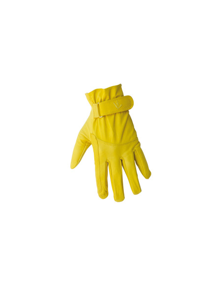 LEDERHANDSCHUH L GELB UNISEX