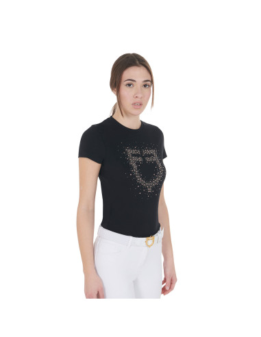 T-SHIRT XS SCHW. EQUESTRO STRASS