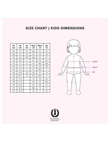 KIDS Legging d'équitation IRH Comfi Sparks FullGrip